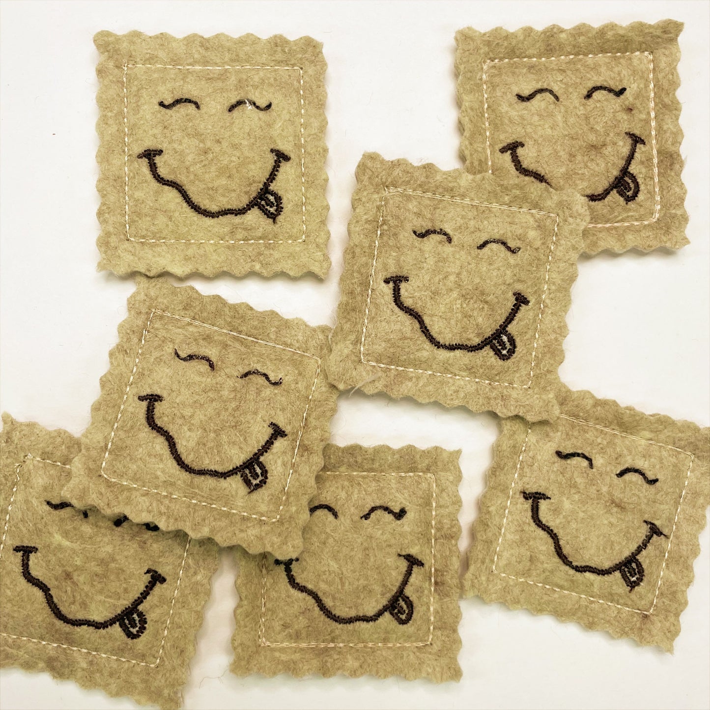 Toasted Ravioli Kitchen Magnet With Silly Faces, 3 Piece Set/St. Louis Funny Cute Food Gift