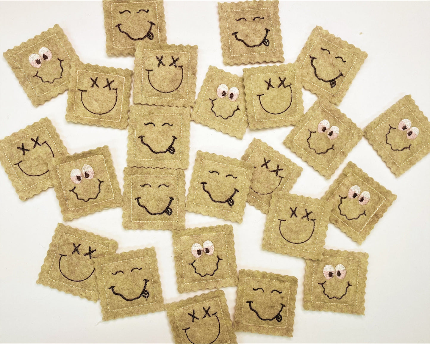 Toasted Ravioli Kitchen Magnet With Silly Faces, 3 Piece Set/St. Louis Funny Cute Food Gift