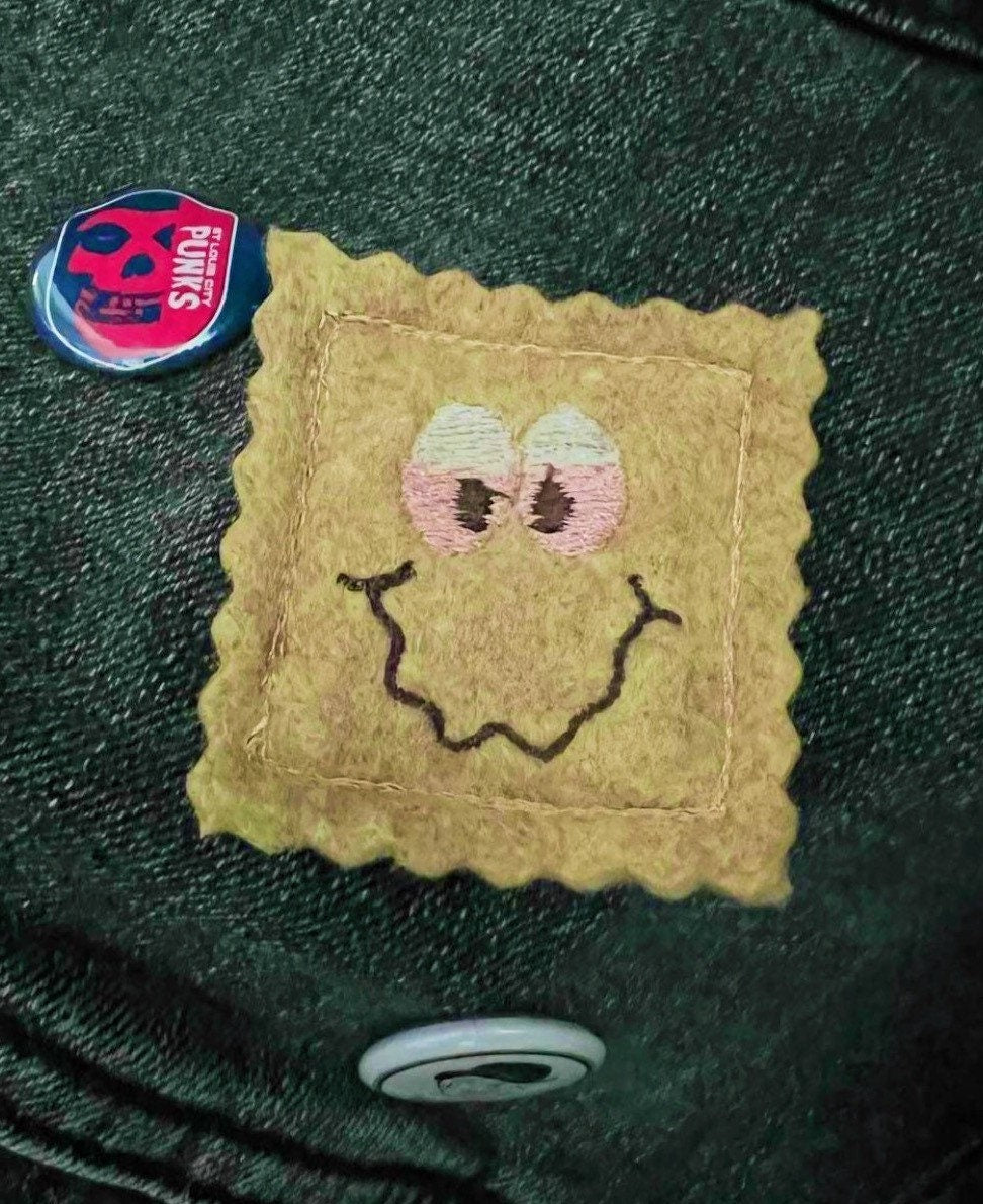 Toasted Ravioli Fashion Pin/St. Louis Food Gift. Shirt, Vest, Backpack Pin