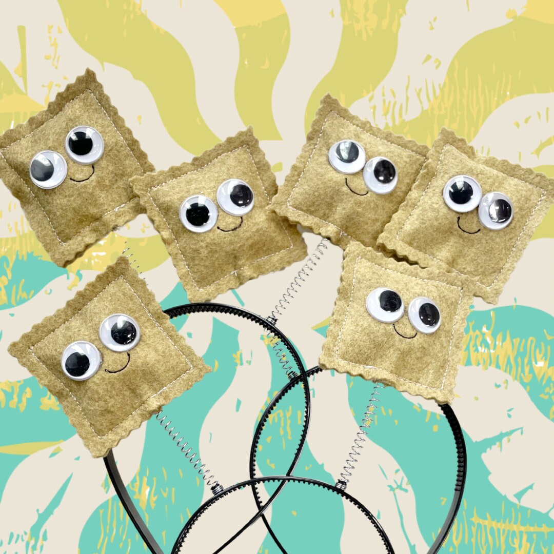 Toasted Ravioli Head Bopper, Bouncy Headband