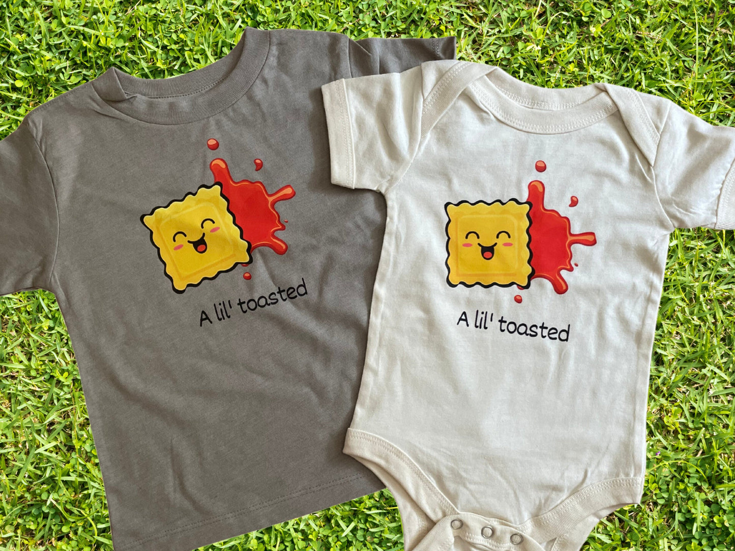 A Lil’ Toasted Baby Onesie/Toasted Ravioli St. Louis Baby Gift