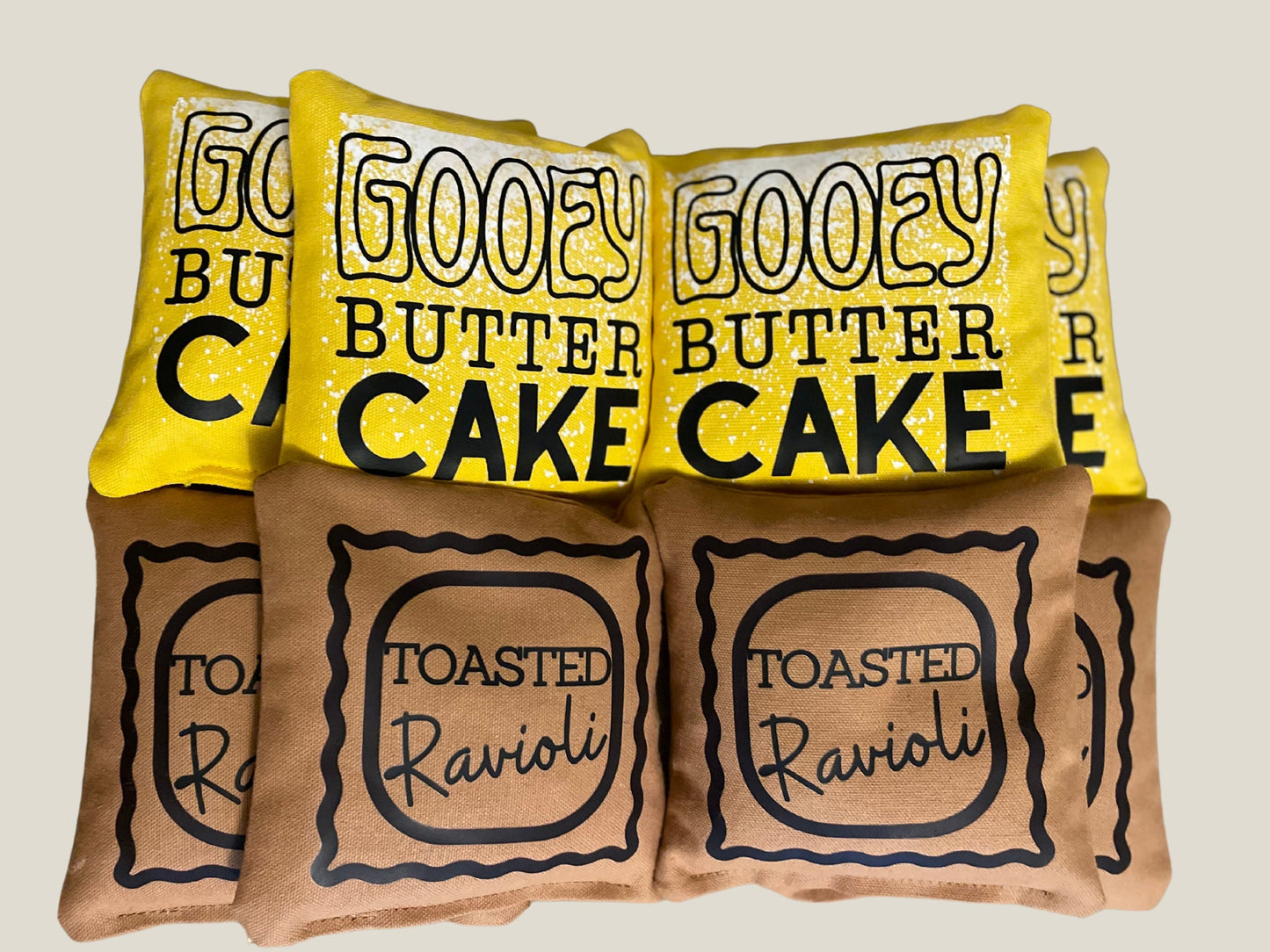 St. Louis Cornhole Bags, Gooey Butter Cake and Toasted Ravioli