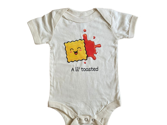 A Lil’ Toasted Baby Onesie/Toasted Ravioli St. Louis Baby Gift